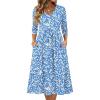 Blue Floral Xh41