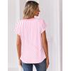 image:imageZeagoo Women Tops Summer Short Sleeve T Shirts V Neck Dressy Casual Work Blouses Fashion Boho Clothes S3XLTz300pink