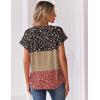 image:imageZeagoo Women Tops Summer Short Sleeve T Shirts V Neck Dressy Casual Work Blouses Fashion Boho Clothes S3XLXh553flowers