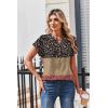 image:imageZeagoo Women Tops Summer Short Sleeve T Shirts V Neck Dressy Casual Work Blouses Fashion Boho Clothes S3XLXh553flowers