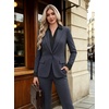 image:imageZeagoo Button Down Shirts for Women Long Sleeve Dress Shirts Classic fit Collared Blouses Casual Business Work Tops S3XLAblack