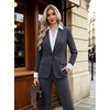 image:imageZeagoo Button Down Shirts for Women Long Sleeve Dress Shirts Classic fit Collared Blouses Casual Business Work Tops S3XLAwhite