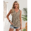 image:imageZeagoo Womens Tank Tops 2026 Summer Sleeveless Loose Fit Tops V Neck Pleated Trendy Fashion Business Casual ShirtsSf154 Floral