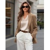 image:imageZeagoo Silk Satin Tank Tops for Women V Neck Business Work Blouses Summer Dressy Casual Sleeveless ShirtsLight Champagne