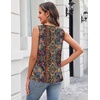 image:imageZeagoo Silk Satin Tank Tops for Women V Neck Business Work Blouses Summer Dressy Casual Sleeveless ShirtsMz721