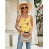 image:imageZeagoo Womens Camisole Tank Tops Summer Adjustable Spaghetti Strap Loose Flowy Sleeveless Shirts Beach Vacation ClothesBf351