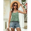 image:imageZeagoo Womens Camisole Tank Tops Summer Adjustable Spaghetti Strap Loose Flowy Sleeveless Shirts Beach Vacation ClothesJh560