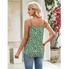 image:imageZeagoo Womens Camisole Tank Tops Summer Adjustable Spaghetti Strap Loose Flowy Sleeveless Shirts Beach Vacation ClothesJh560
