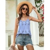 image:imageZeagoo Womens Camisole Tank Tops Summer Adjustable Spaghetti Strap Loose Flowy Sleeveless Shirts Beach Vacation ClothesSf166