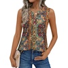 image:imageZeagoo Womens Tank Tops Summer Sleeveless Tops Crew Neck Button Henley Shirts Loose Dress Casual 2026 ClothesA Mz721