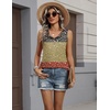 image:imageZeagoo Womens Tank Tops Summer Sleeveless Tops Crew Neck Button Henley Shirts Loose Dress Casual 2026 ClothesA Xh553