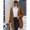 image:imageZeagoo Womens Zip Up Hoodies Long Tunic Sweatshirts Oversized Fleece Casual Long Sleeve 2026 Fall Hoodie Jacket Coat01 Light Brown