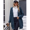 image:imageZeagoo Womens Zip Up Hoodies Long Tunic Sweatshirts Oversized Fleece Casual Long Sleeve 2026 Fall Hoodie Jacket Coat01 Royal Blue