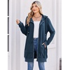 image:imageZeagoo Womens Zip Up Hoodies Long Tunic Sweatshirts Oversized Fleece Casual Long Sleeve 2026 Fall Hoodie Jacket Coat01 Royal Blue