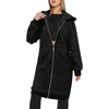 image:imageZeagoo Womens Zip Up Hoodies Long Tunic Sweatshirts Oversized Fleece Casual Long Sleeve 2026 Fall Hoodie Jacket CoatAblack
