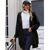image:imageZeagoo Womens Zip Up Hoodies Long Tunic Sweatshirts Oversized Fleece Casual Long Sleeve 2026 Fall Hoodie Jacket CoatBlack