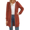 image:imageZeagoo Womens Zip Up Hoodies Long Tunic Sweatshirts Oversized Fleece Casual Long Sleeve 2026 Fall Hoodie Jacket CoatCaramel