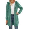 image:imageZeagoo Womens Zip Up Hoodies Long Tunic Sweatshirts Oversized Fleece Casual Long Sleeve 2026 Fall Hoodie Jacket CoatGreenhot