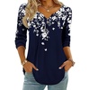 image:imageZeagoo Womens Tops Long Sleeve Shirts Boho Tops for Women 2026 Fall Blouses Ladies Sweatshirts Spring Fashion ClothingBlack Flower