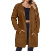 image:imageZeagoo Womens Zip Up Hoodies Long Tunic Sweatshirts Oversized Fleece Casual Long Sleeve 2026 Fall Hoodie Jacket CoatBrown