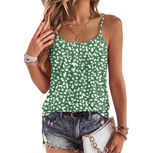 image:imageZeagoo Womens Camisole Tank Tops Summer Adjustable Spaghetti Strap Loose Flowy Sleeveless Shirts Beach Vacation ClothesJh560