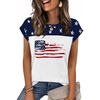 image:imageZeagoo Womens Tops Summer Casual Cap Sleeve Tshirts Shirts Business Dressy Spring Fashion Outfits Trendy ClothesFlag