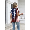 image:imageZeagoo Womens Tops Summer Casual Short Sleeve Tshirts Business Basic Spring VNeck Shirts Outfits S3XLZzflag