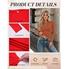 image:imageZeagoo Women Long Sleeve Shirts Fitted Going Out Tops Crop Basic Tee Casual Work Clothes Trendy Fall Outfits XSXLCaramel