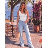 image:imageZeagoo Womens Tank Tops V Neck Ribbed Knit Slim Fitted Basic Sleeveless Tops Casual Summer Clothes 202601 White