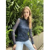 image:imageZeagoo Womens Floral Mesh Long Sleeve Tops See Through Going Out Blouses Mock Neck Sheer Party Outfits Shirts SXXLCx281
