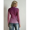 image:imageZeagoo Womens Floral Mesh Long Sleeve Tops See Through Going Out Blouses Mock Neck Sheer Party Outfits Shirts SXXLXh370