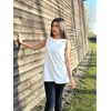 image:imageZeagoo Womens Tank Tops 2026 Loose Fit High Neck Summer Top Dressy Casual Sleeveless Shirts with Pocket1white
