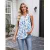 image:imageZeagoo Womens Tank Tops 2026 Loose V Neck Spring Summer Tops Business Dressy Sleeveless ShirtsCx329
