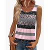 image:imageZeagoo Womens Tank Tops Sleeveless Pleated Crew Neck Summer Tunic Tops Dressy Loose Fit Business Casual Blouses 2026Tz245