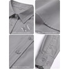 image:imageZeagoo Womens Wrinkle Free Button Down Shirts Long Sleeve Dress Shirts Collared Business Casual Blouses Tops XS3XLGrey