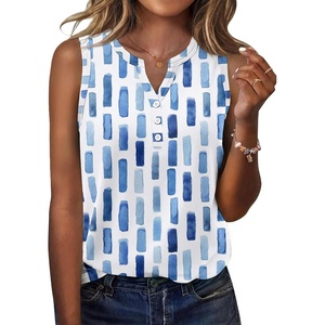 image:imageZeagoo Womens Tank Tops 2026 Loose V Neck Spring Summer Tops Business Dressy Sleeveless ShirtsCx329