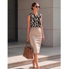 image:imageZeagoo Silk Satin Tank Tops for Women V Neck Business Work Blouses Summer Dressy Casual Sleeveless ShirtsZan256