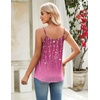 image:imageZeagoo Sleeveless Summer Top Cute Flowy Peplum Camisole Spring Spaghetti Strap Shirts for Women Trendy
