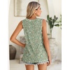 image:imageZeagoo Summer Tank Top for Women 2026 Pleated High Neck Tops Loose Fit Flowy Dressy Tunic Sleeveless ShirtsBxh534