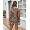 image:imageZeagoo Tank Top for Women Summer Loose Fit Casual Flowy Sleeveless Tops Trendy Scoop Neck Basic Shirts Tee 2026Amz721brown Bohemian