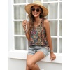 image:imageZeagoo Tank Top for Women Summer Loose Fit Casual Flowy Sleeveless Tops Trendy Scoop Neck Basic Shirts Tee 2026Amz721brown Bohemian