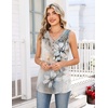 image:imageZeagoo Tank Tops for Women 2026 Summer Top Henley Shirts Dressy Casual Loose Fit VNeck Button Down Sleeveless Tshirt BlouseSf311