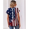 image:imageZeagoo Women Tops Summer Short Sleeve T Shirts V Neck Dressy Casual Work Blouses Fashion Boho Clothes S3XLGq41