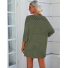 image:imageZeagoo Womens 2026 Lightweight Crochet Cardigan Sweaters Open Front 34 Sleeve Knit Kimono Summer Boho Cover UpArmy Green
