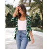 image:imageZeagoo Womens Open Front Cardigan 2026 Spring Summer Lightweight 34 Sleeve Draped Ruffles Cardigans S3XLZw559