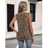 image:imageZeagoo Womens Tank Tops 2026 Sleeveless Pleated V Neck Loose Fit Summer Clothes Flowy Boho ShirtsBoho An136