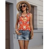 image:imageZeagoo Womens Tank Tops Summer Sleeveless Tops Loose Button Henley Shirts Crew Neck Dress Casual 2026 ClothesA Mz916
