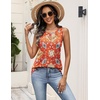 image:imageZeagoo Womens Tank Tops Summer Sleeveless Tops Loose Button Henley Shirts Crew Neck Dress Casual 2026 ClothesA Mz916