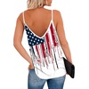 image:imageZeagoo Womens V Neck Camisole Tank Top Strap Sleeveless T Shirt Casual Loose Vest Blouse  SXXLGq45flag