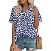 Deep Blue Floral